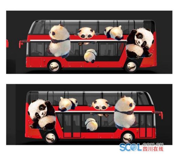 成都將開行雙層觀光巴士 你來投票選外觀和線路