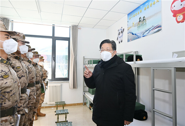 王东峰在张家口市崇礼区调研检查