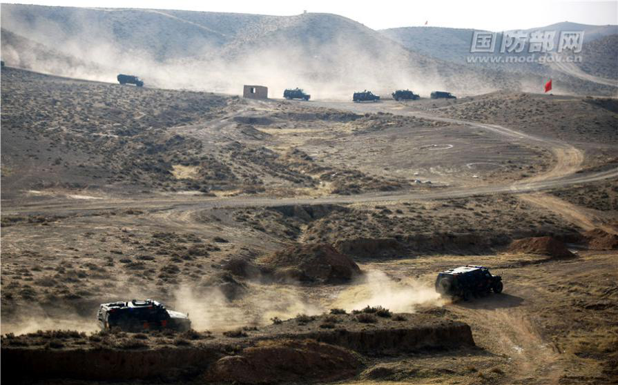 2017年12月13日 地点:武警宁夏总队综合训练场,青铜峡某战术训练基地