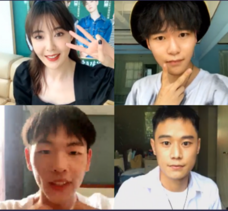 米露“云面试”狐友国民校草大赛选手  戏里御姐戏外变身“贴心小姐姐”