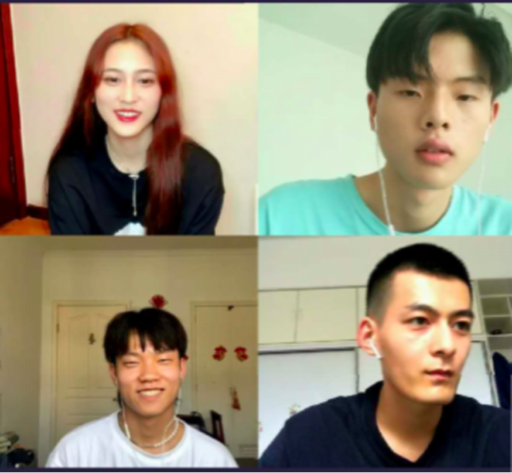 米露“云面试”狐友国民校草大赛选手  戏里御姐戏外变身“贴心小姐姐”