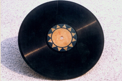 孙中山“勉励国民”演讲录音唱片