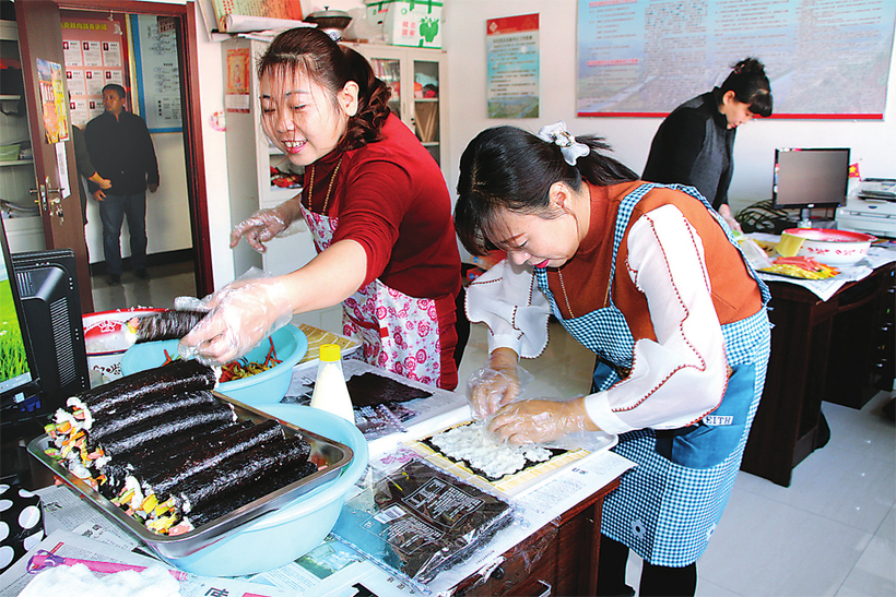 圖片默認標題_fororder_圖們市舉辦朝鮮族民俗食品培訓班