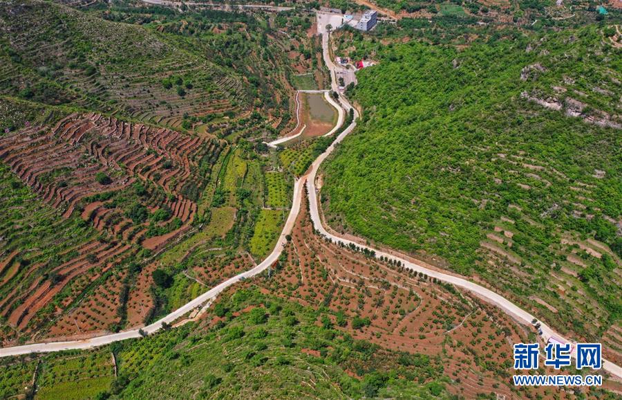 河北邯郸：太行深处梯田美