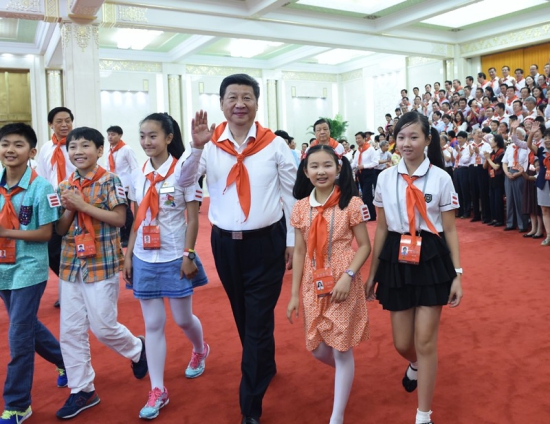 教育引导少年儿童相约中国梦 少先队担起责任