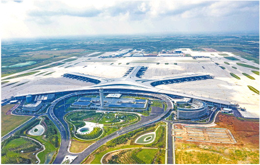 青島膠東國際機場竣工 將開展校飛、試飛試運行等轉場工作