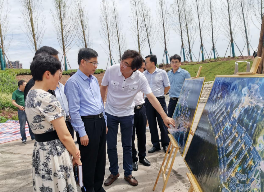 重庆涪陵区委书记周少政到江北旅游区调研