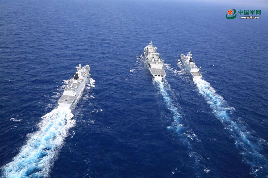 年终盘点2017中国海军的世界航迹组图