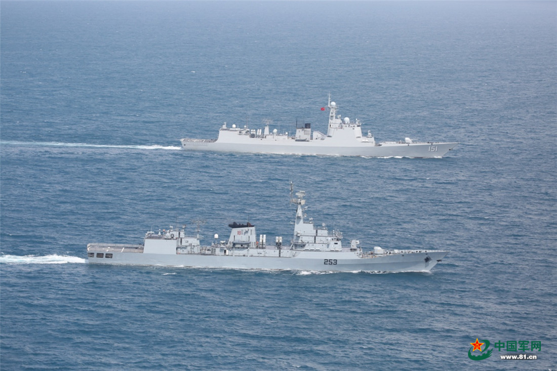 年终盘点2017中国海军的世界航迹组图