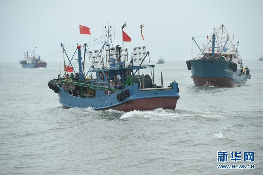 【焦点图】开渔出海