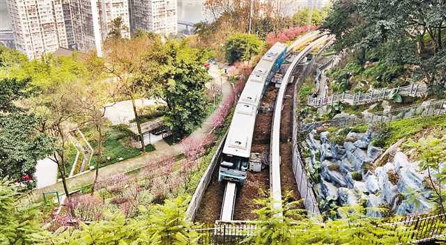 重慶：“開往春天的列車”景觀升級