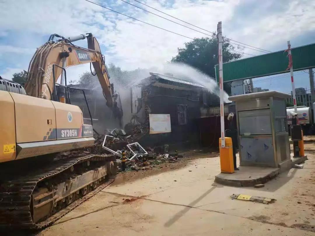 西安曲江新区再拆2800平方米违法建筑