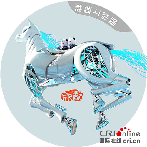 PK功夫熊猫 成都诞生史上最萌3D熊猫动画