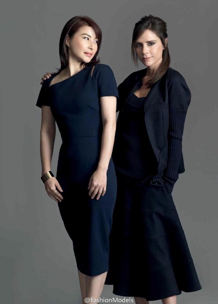 高清：贝嫂与郭晶晶罕见同框 同台斗艳太精彩_娱乐_腾讯网