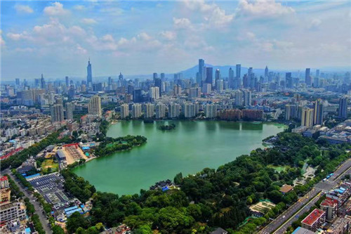 (供稿 旅游列表 三吴大地南京 移动版)莫愁湖公园重装亮相 多方面优化提升迎游客