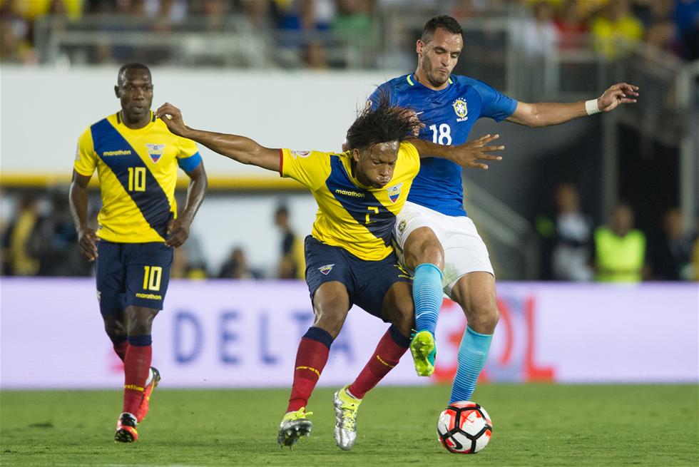 美洲杯：巴西平厄瓜多尔