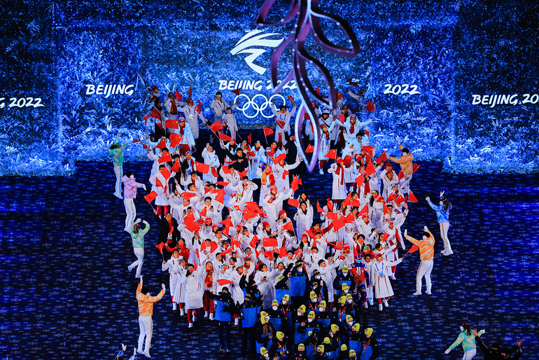 Beijing Kış Olimpiyatları’nın kapanış töreni düzenleniyor_fororder_VCG111370119590