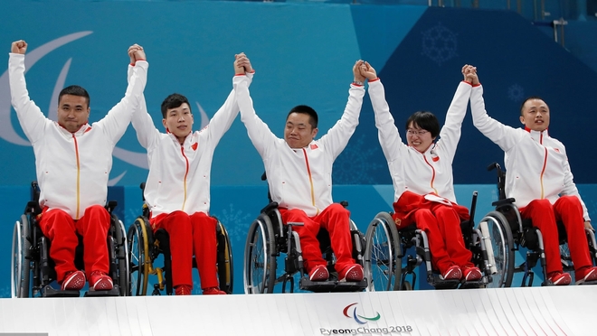 Mas maraming may kapansanan sa Tsina, aktibong sumasali sa palakasan ng yelo’t niyebe_fororder_20220221Paralympiyada