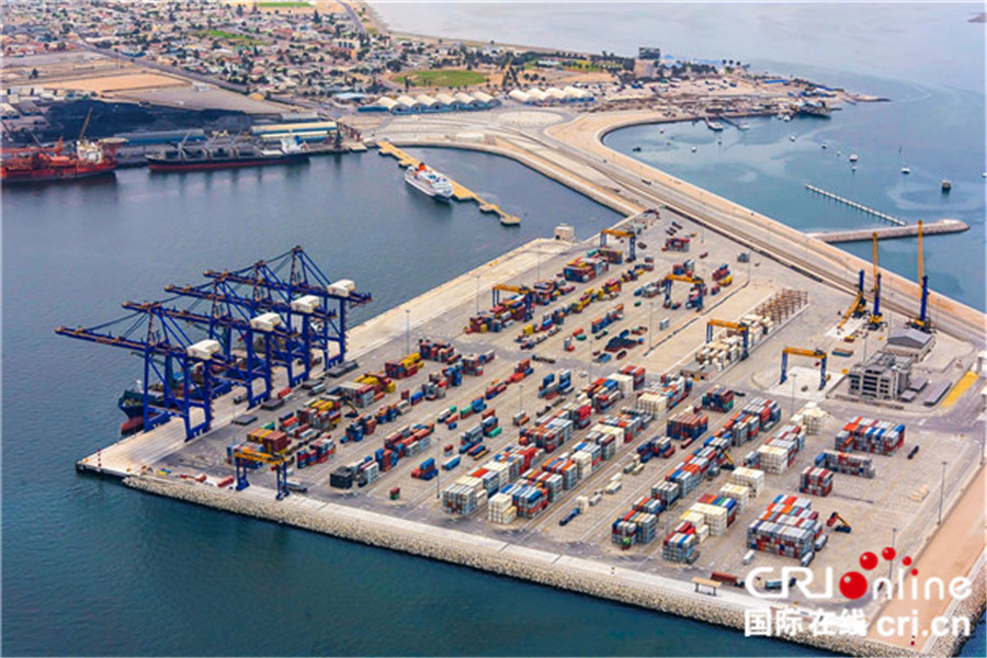 纳米比亚鲸湾港集装箱码头