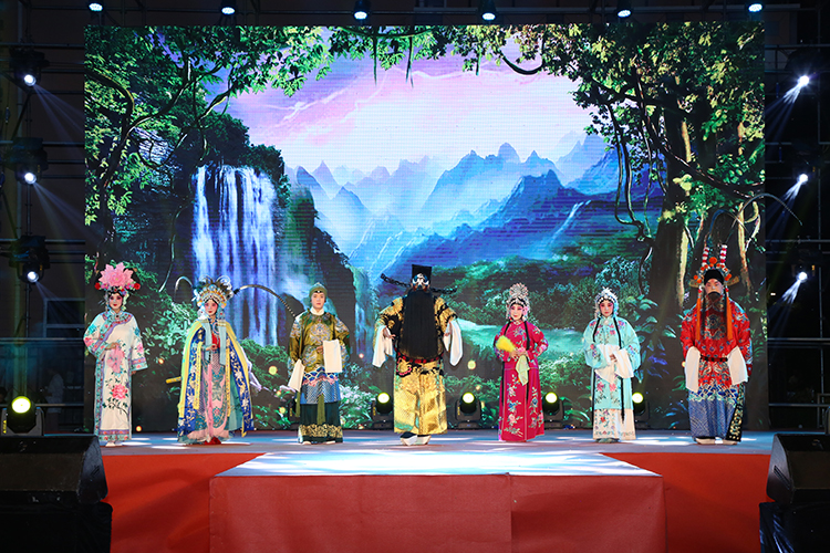 2019 Hundred-Li Lake and Mountain Colonnade Drama Culture Week kicked off in Yanqing, Beijing