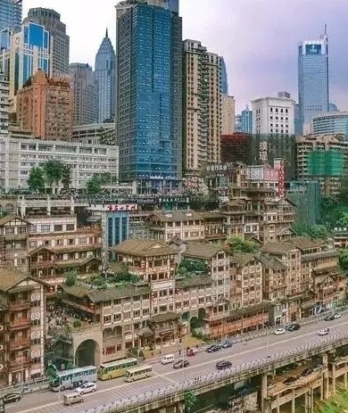 【焦点图】重庆　一座魔幻的"网红"旅游城市