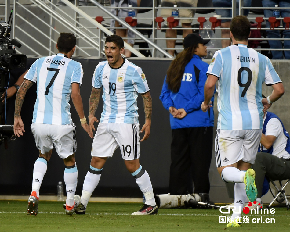 美洲杯迪马利亚传射无梅西阿根廷21胜智利