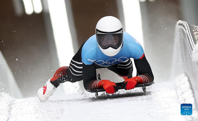 Yan Wengang, natamo ang medalyang tanso sa men's skeleton sa Beijing Winter Olympics_fororder_f49090a60554473898ba537a6f10441e