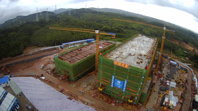 【B】东兴市人民医院整体搬迁工程项目建设进展顺利