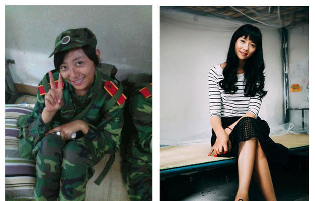 女生女神之间只差大一到大四的距离组图