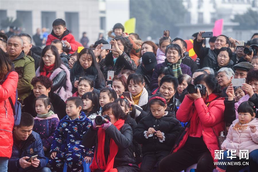 浙江省桐鄉市非遺文化展演迎新年