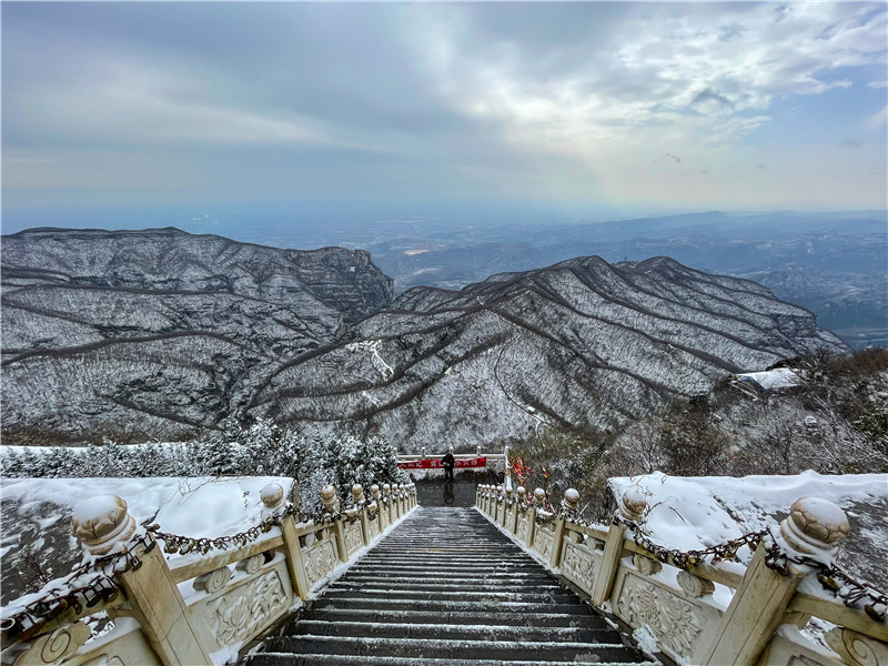 河南雲臺山迎虎年初雪 全國遊客免門票賞冰瀑雪景_fororder_微信圖片_20220217151808