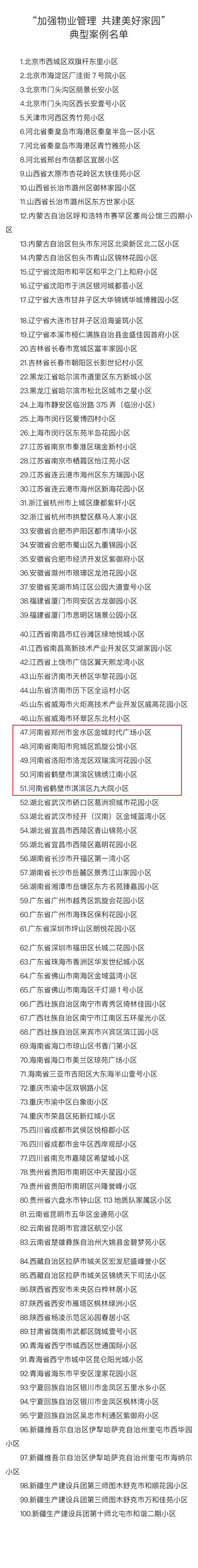 河南5小区入选！住建部公布一批美好家园典型案例