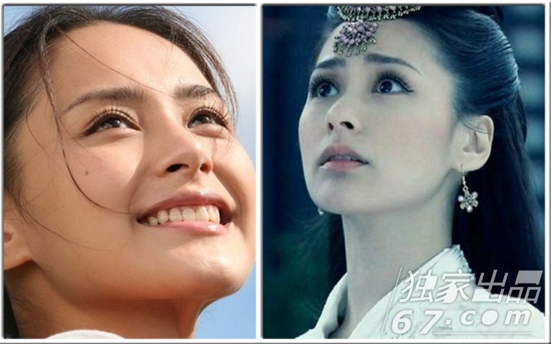 仰角考验明星颜值:靳东帅 杨幂baby鼻子怪