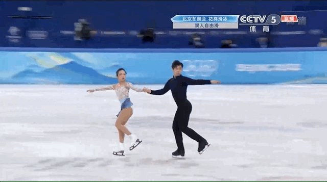隋文静/韩聪获得花样滑冰双人滑金牌！