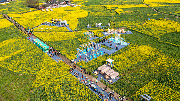 成都崇州自驾赏花节将于3月18日开幕_fororder_崇州第十届国际自驾赏花节一号营地-摄影-郭迎伟