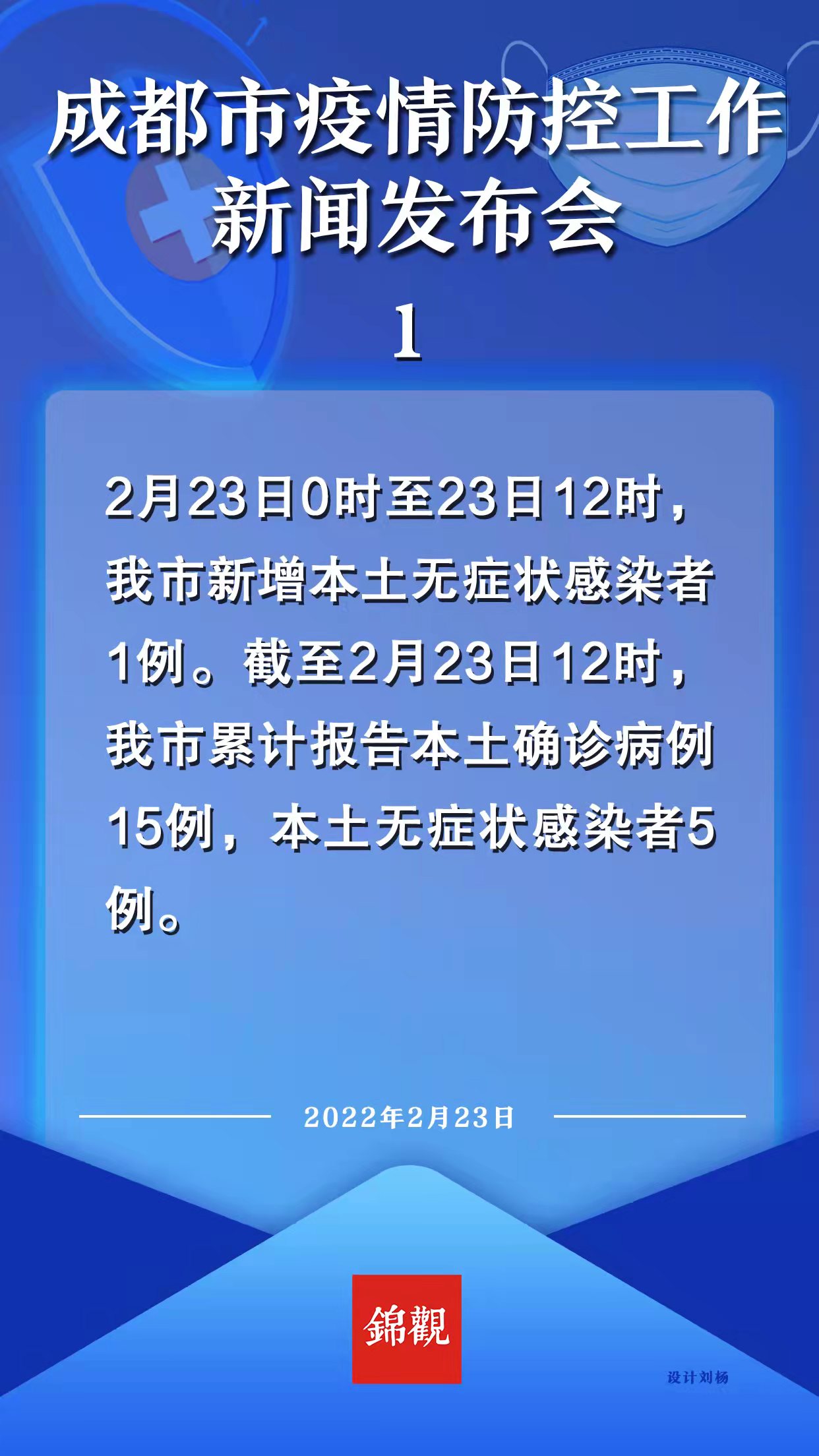 （转载）海报 | 23日成都疫情防控新闻发布会重点一览