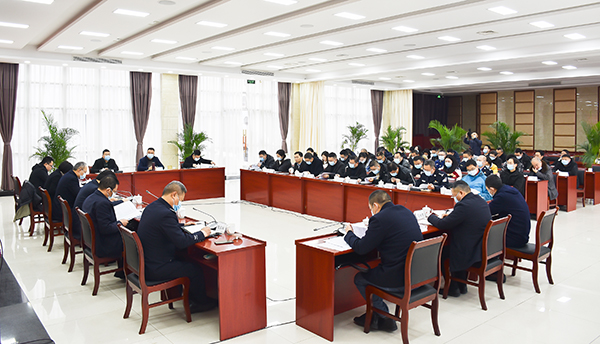 自贡高新：扎实开展安全隐患整治 纵深推进安全生产大排查工作_fororder_3会议现场-（摄影-赵丽）