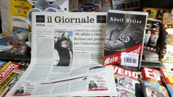 意大利小报免费赠希特勒自传引众怒 意总理谴责：“低级下流”