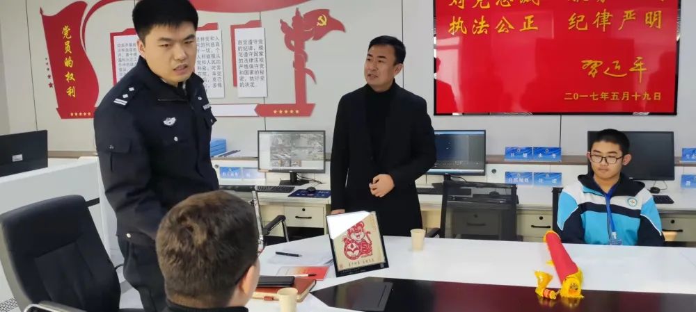 （原创）黄骅市公安局骅中派出所：警校携手共筑平安校园_fororder_微信图片_20220223141000