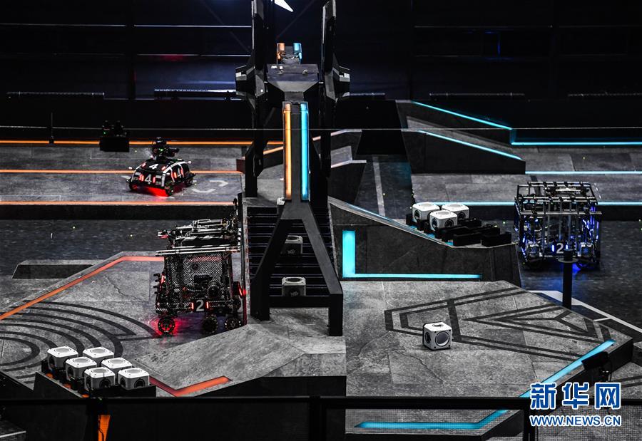 机甲大师赛总决赛在深圳拉开帷幕