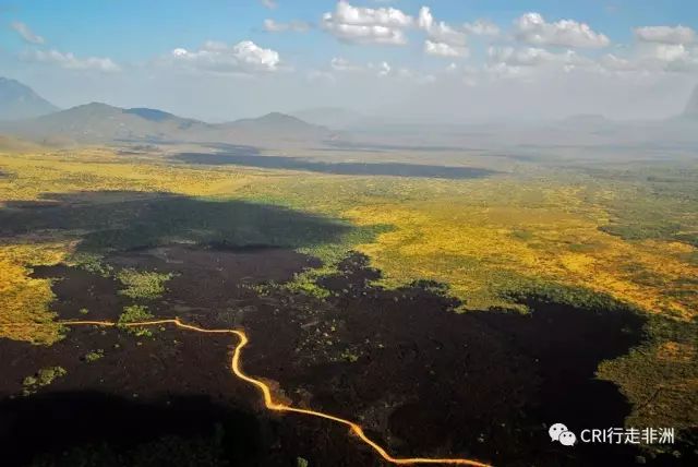 西察沃国家公园:火山岩上的马赛狮子舞