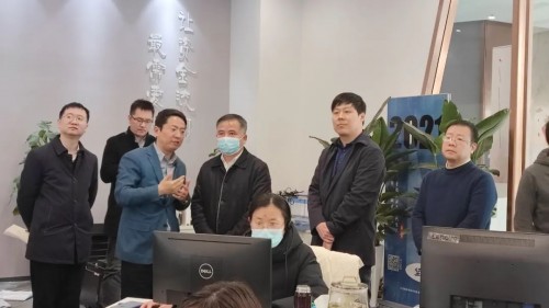 完善科技创新链条 江苏省委财经办调研汇承金科