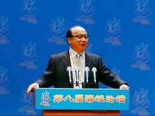 中国国民党副主席胡志强致辞 摄影：金近