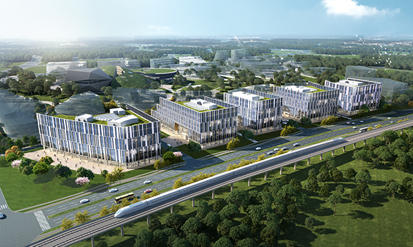 落地未来科技城 四川天府绛溪实验室载体预计今年6月建成_fororder_实验室效果图