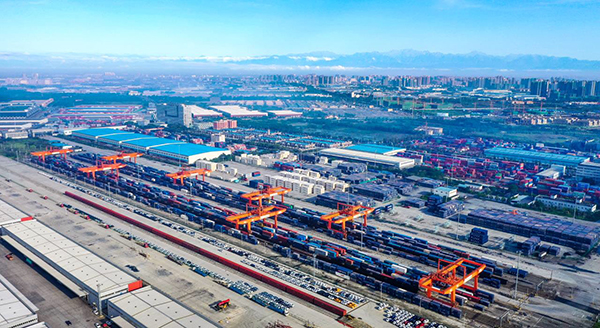 （差图）俄乌冲突 成都中欧班列开行暂未受到影响_fororder_成都国际铁路港-供图-青白江区委宣传部