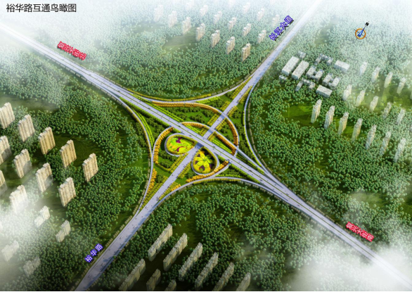 复兴大街市政化改造工程交通设计方案与效果展示