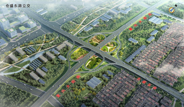 复兴大街市政化改造工程交通设计方案与效果展示