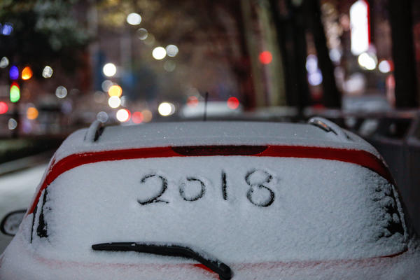 【轮播图】千呼万唤始出来 郑州降下2018年首场大雪