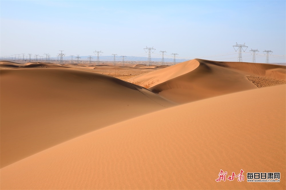 【要闻列表+乡村振兴标题列表】河西走廊750千伏特高压电网跨越沙漠赋能西部振兴