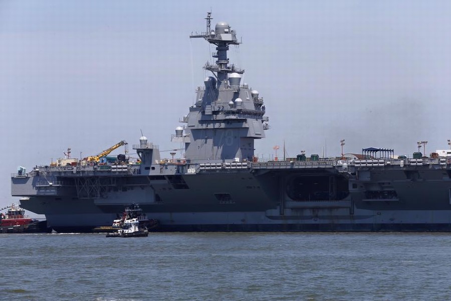 cvn78号航母由亨廷顿英格尔斯工业(hii)集团的纽波特纽斯造船厂建造